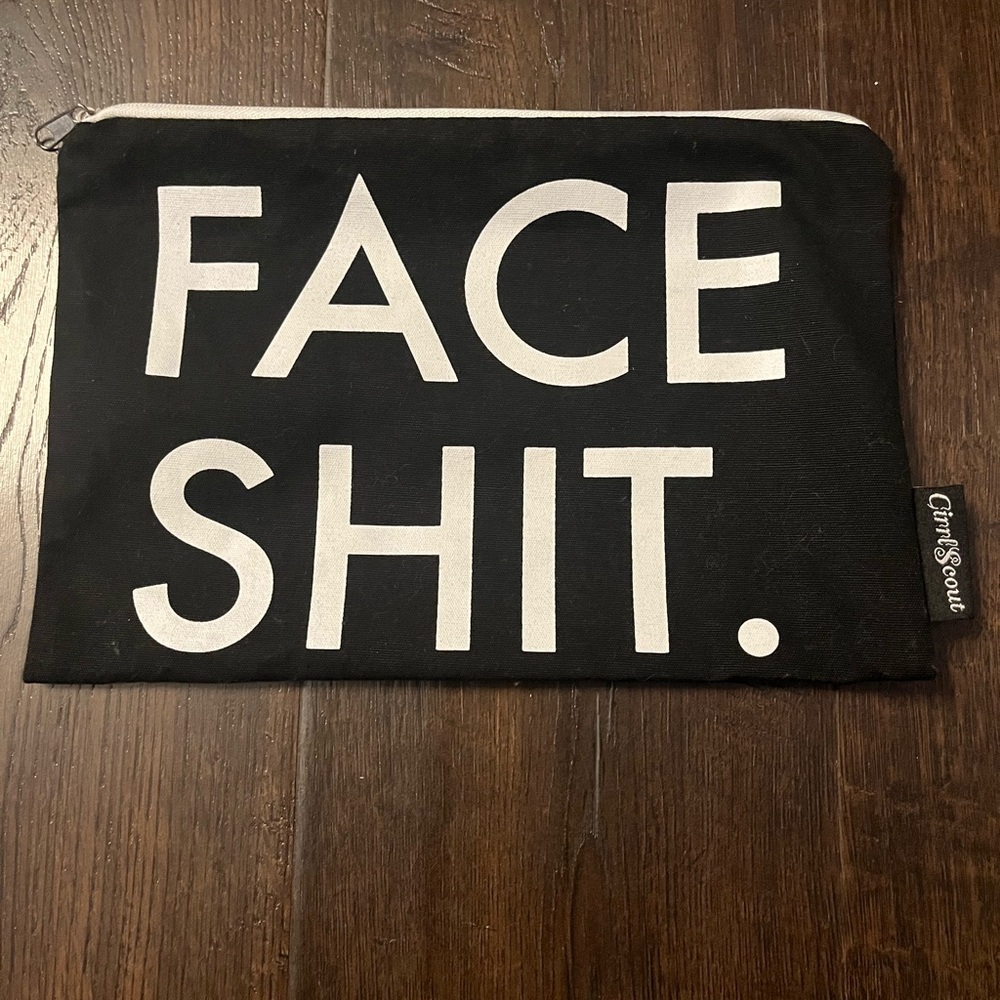 Face Sh*t Makeup Pouch